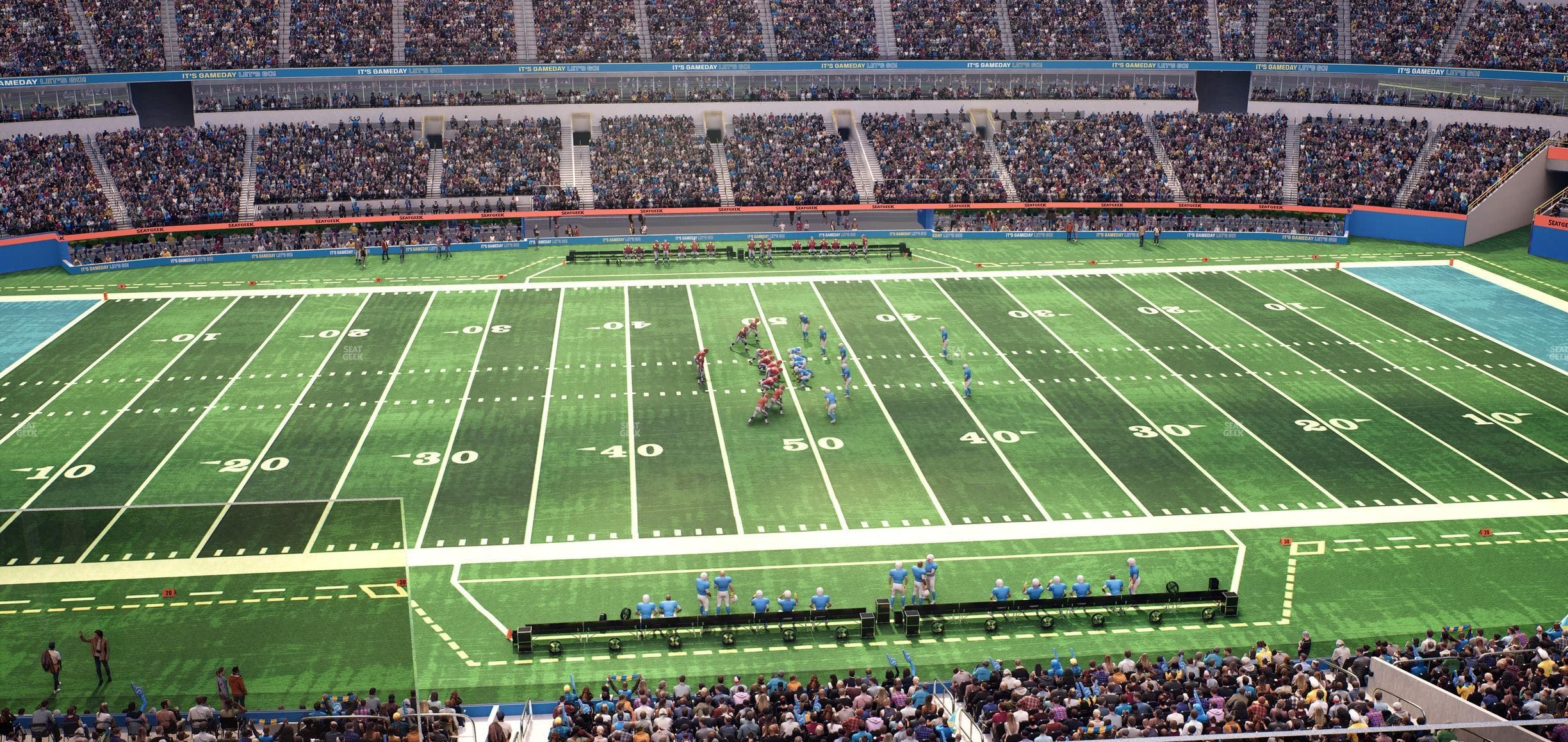 SoFi Stadium - Section Level 4 West Suite 8 Seat View