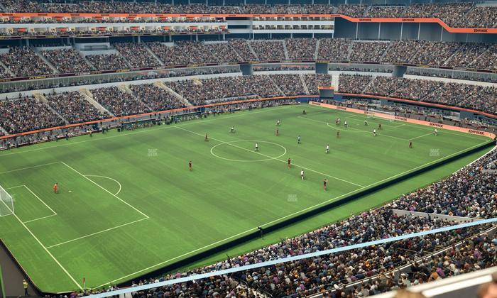 SoFi Stadium - Section Level 5 East Suite 1 Seat View