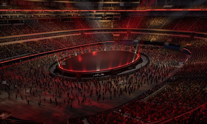 SoFi Stadium - Section Level 5 North West Suite 3 Seat View