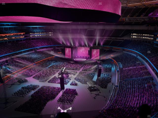 SoFi Stadium - Section Level 7 East Suite 1 Seat View SoFi Stadium - Section Level 7 East Suite 1 Seat View