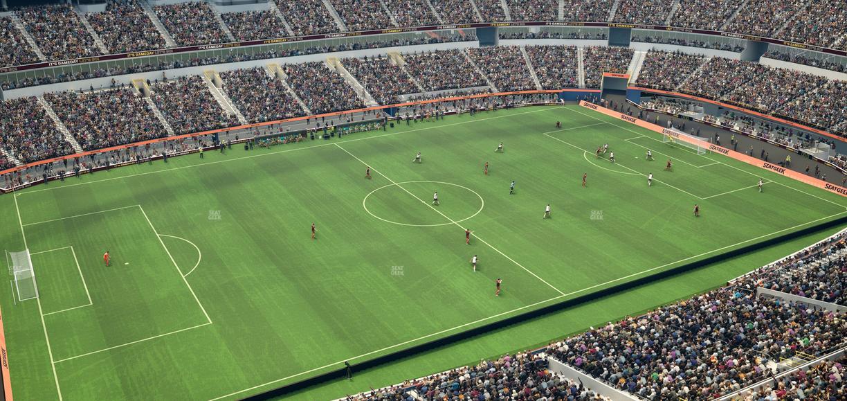 SoFi Stadium - Section Level 7 East Suite 10 Seat View