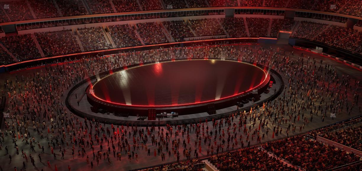 SoFi Stadium - Section Level 7 East Suite 12 Seat View