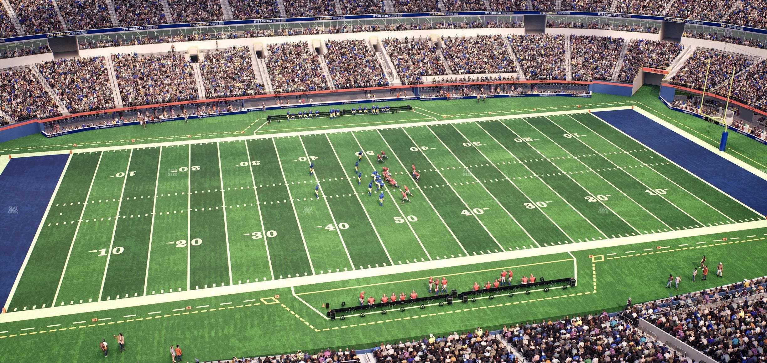 SoFi Stadium - Section Level 7 East Suite 14 Seat View