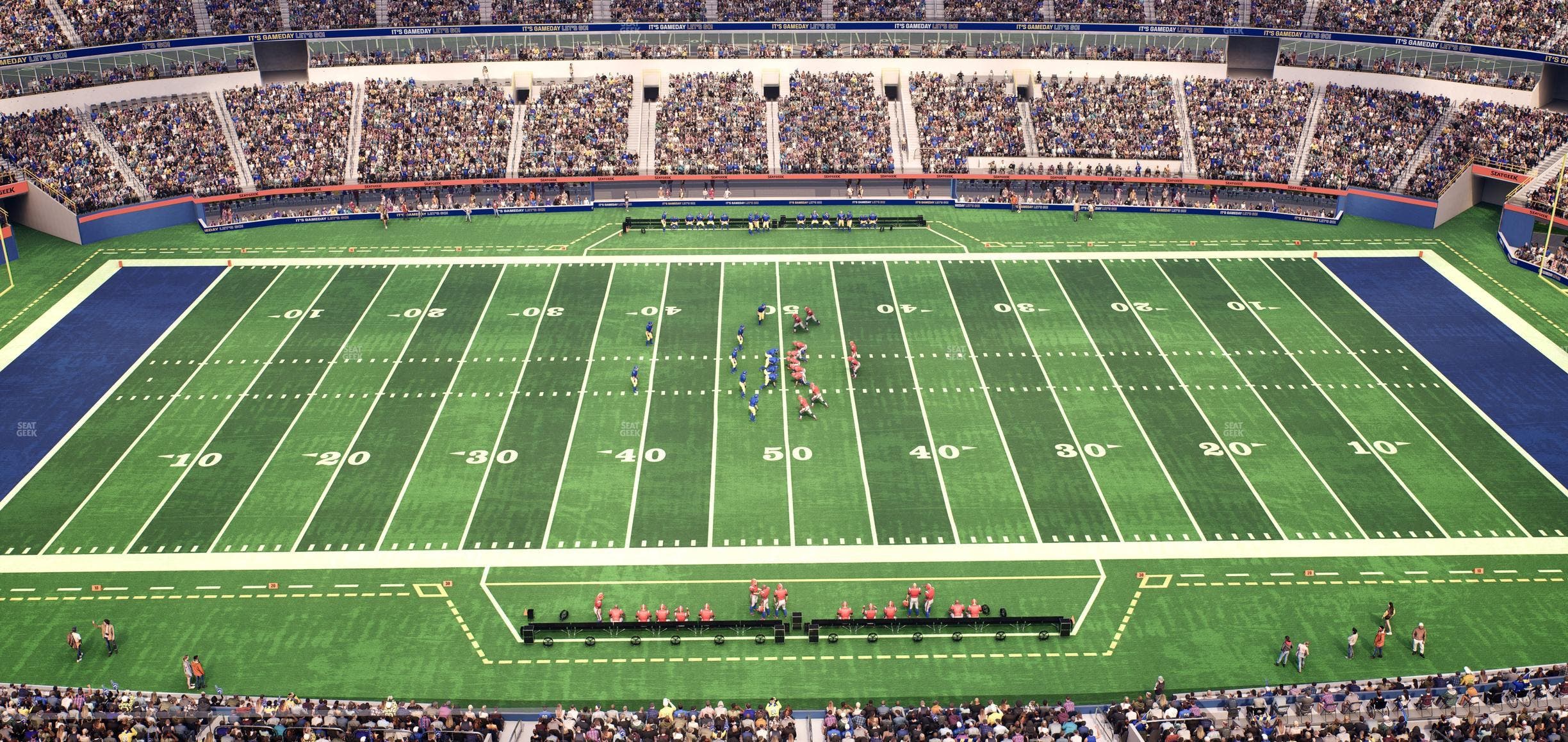 SoFi Stadium - Section Level 7 East Suite 17 Seat View
