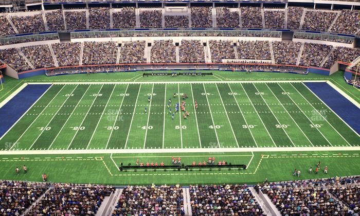 SoFi Stadium - Section Level 7 East Suite 17 Seat View