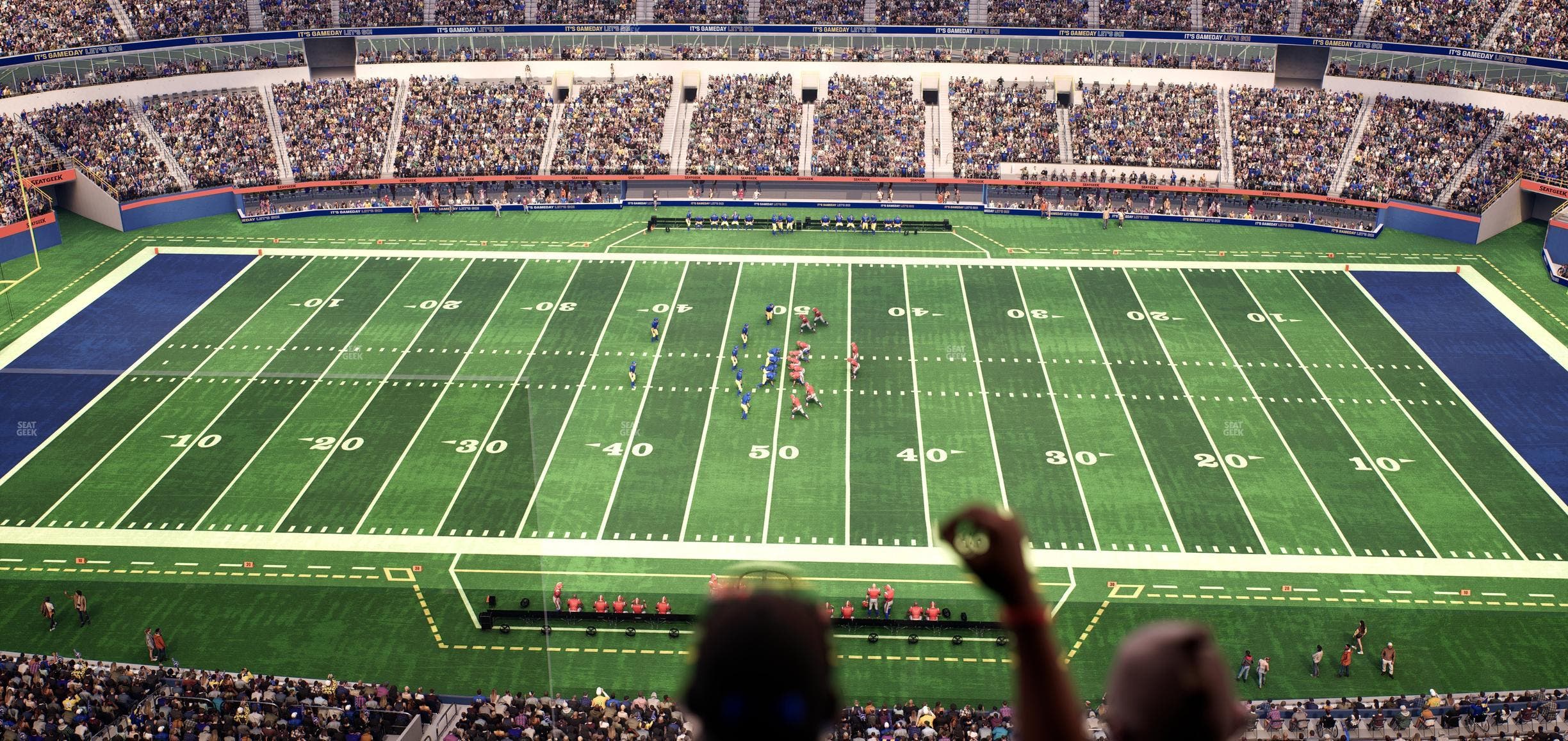 SoFi Stadium - Section Level 7 East Suite 18 Seat View