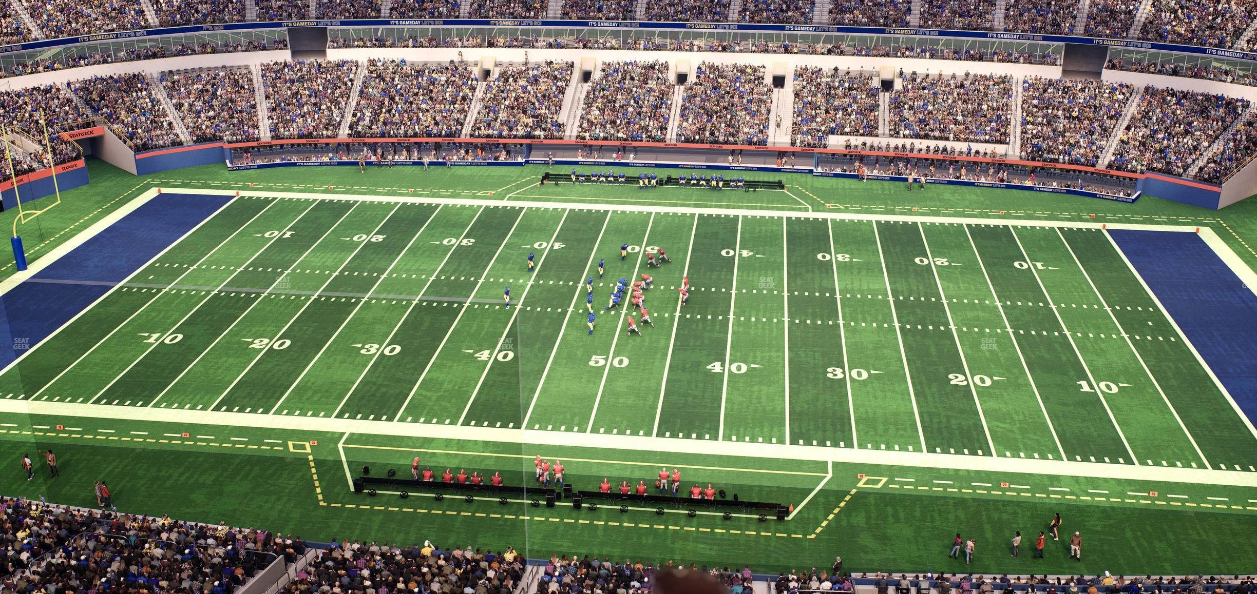 SoFi Stadium - Section Level 7 East Suite 19 Seat View