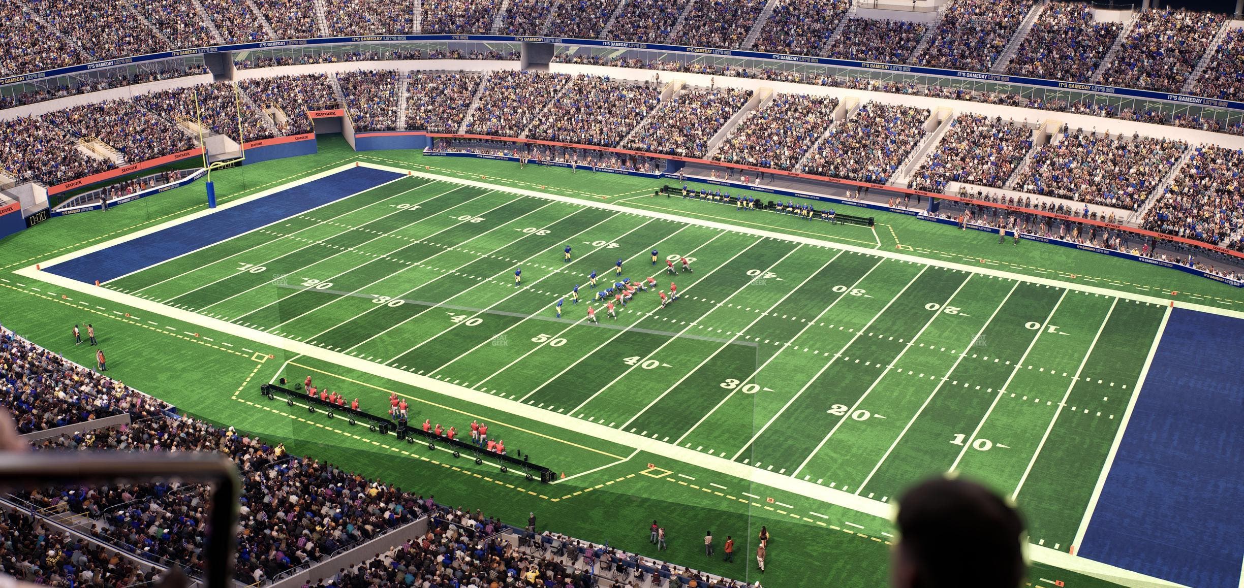 SoFi Stadium - Section Level 7 East Suite 25 Seat View