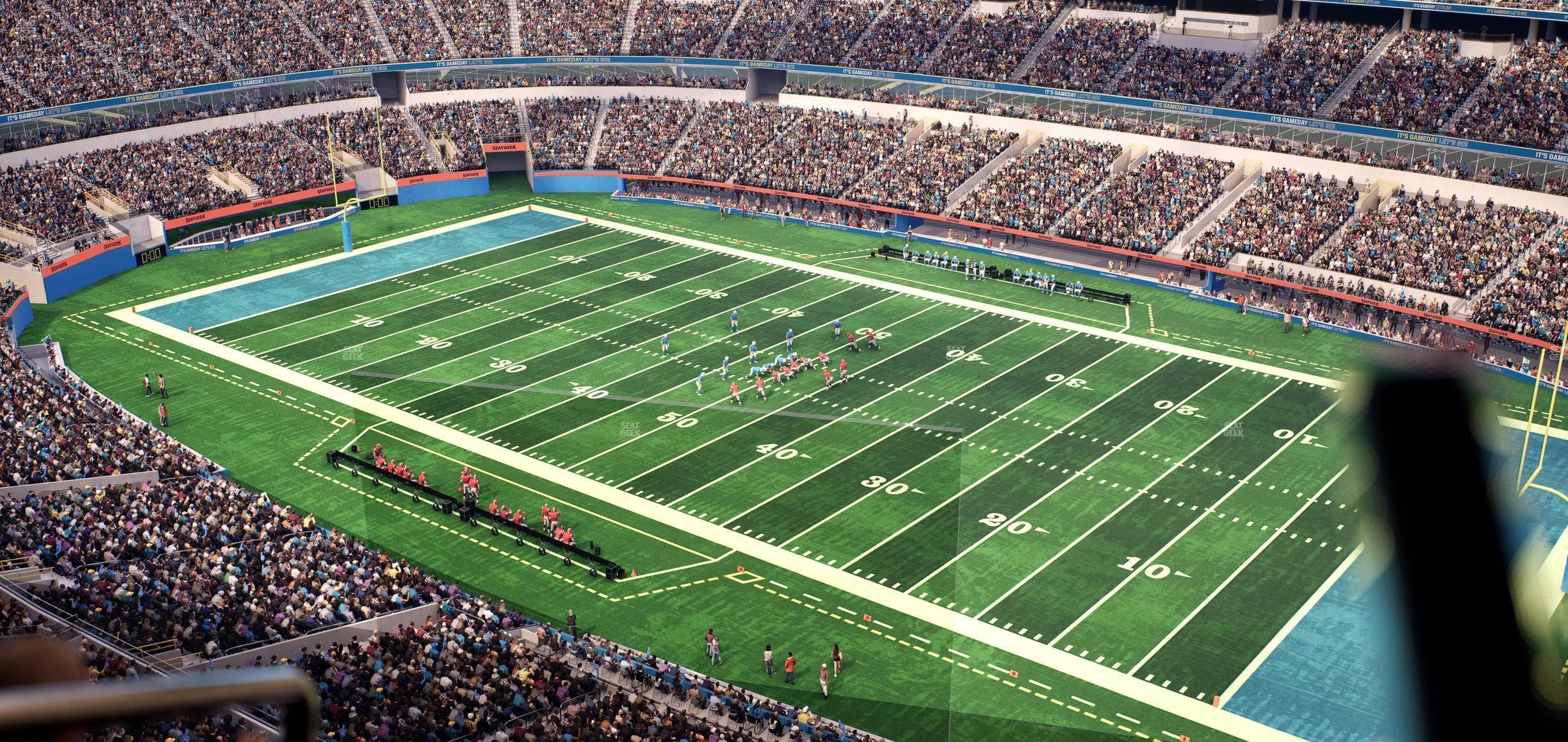SoFi Stadium - Section Level 7 East Suite 27 Seat View