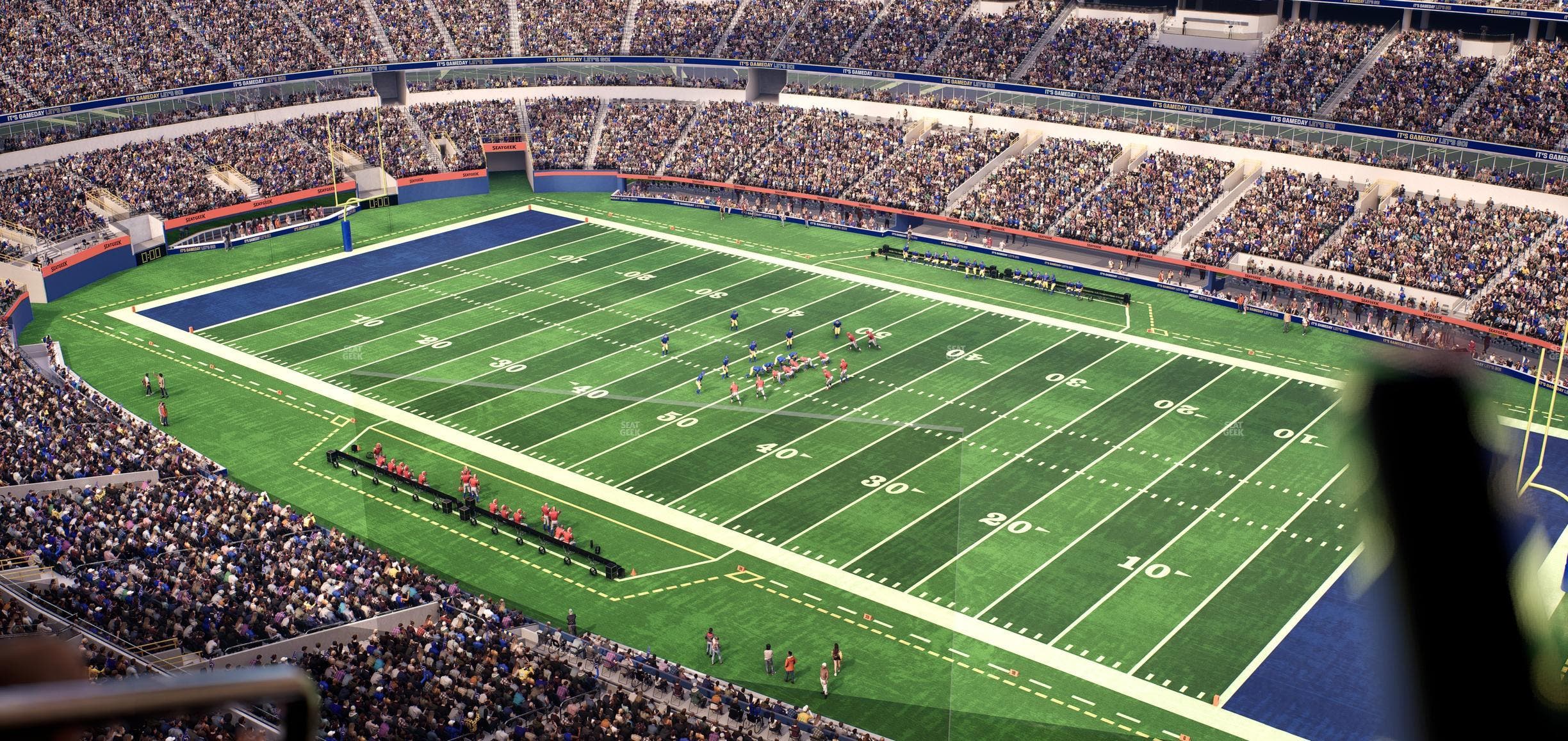 SoFi Stadium - Section Level 7 East Suite 27 Seat View