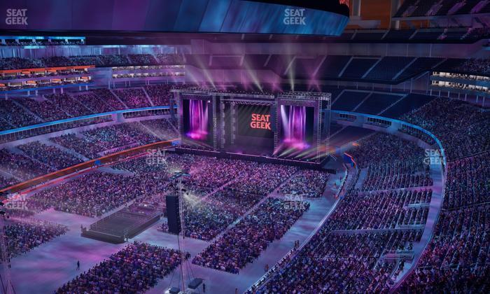 SoFi Stadium - Section Level 7 East Suite 4 Seat View