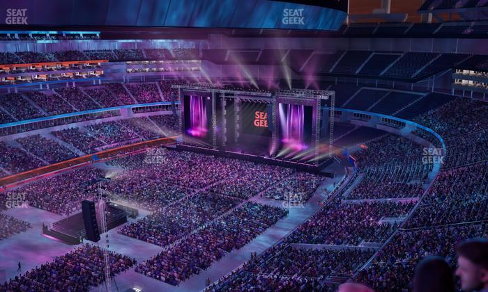 SoFi Stadium - Section Level 7 East Suite 6 Seat View