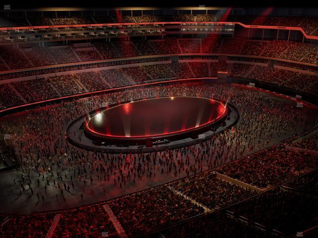 SoFi Stadium - Section Level 7 East Suite 9 Seat View