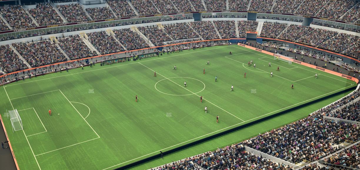 SoFi Stadium - Section Level 7 East Suite 9 Seat View