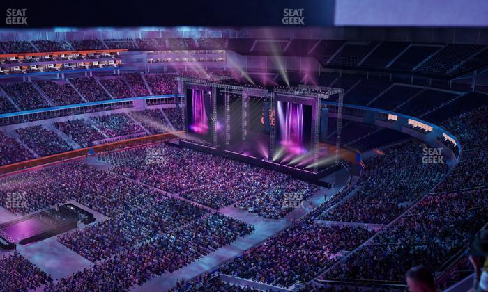 SoFi Stadium - Section Level 7 East Suite 9 Seat View