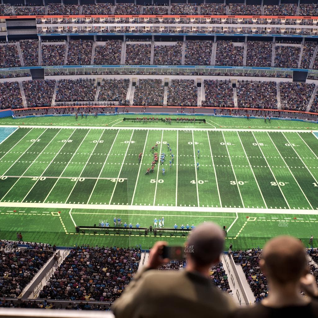 SoFi Stadium - Section Level 7 West Suite 10 Seat View