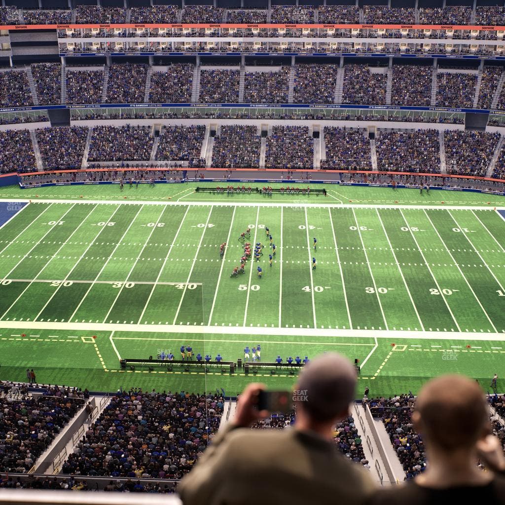 SoFi Stadium - Section Level 7 West Suite 10 Seat View