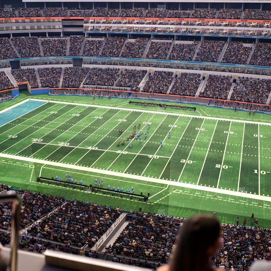 SoFi Stadium - Section Level 7 West Suite 14 Seat View