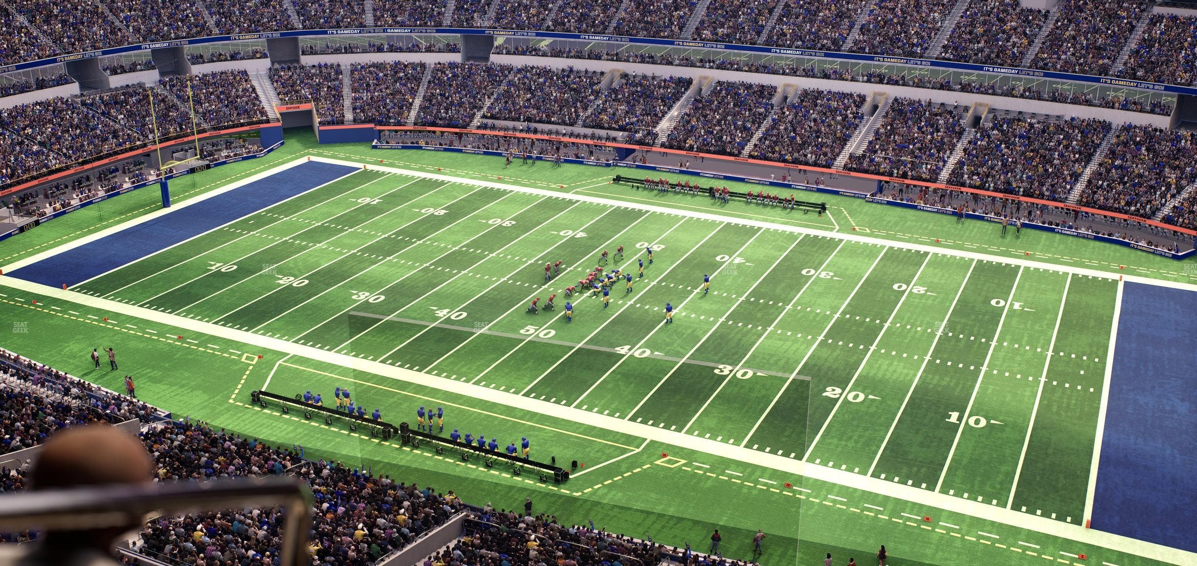 SoFi Stadium - Section Level 7 West Suite 16 Seat View