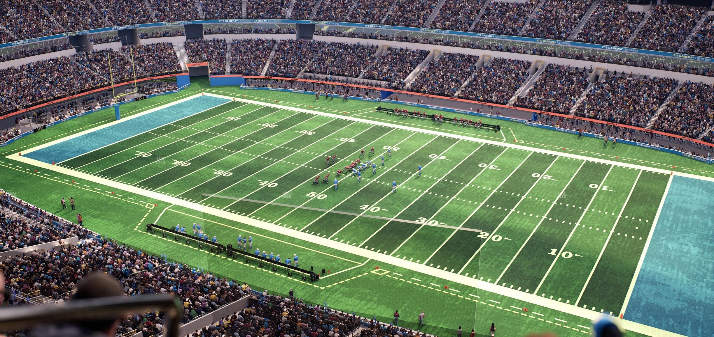 SoFi Stadium - Section Level 7 West Suite 17 Seat View