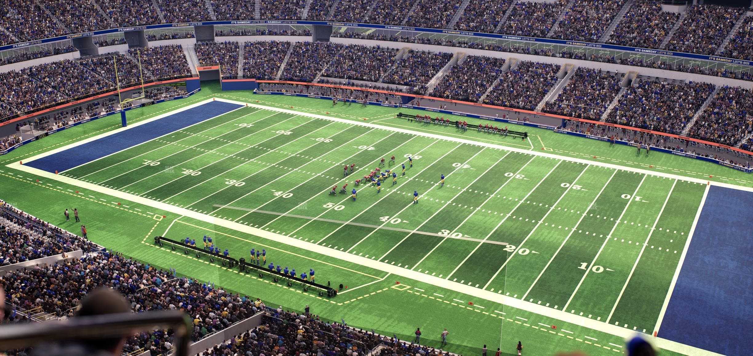 SoFi Stadium - Section Level 7 West Suite 17 Seat View