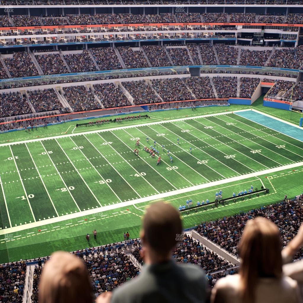 SoFi Stadium - Section Level 7 West Suite 3 Seat View