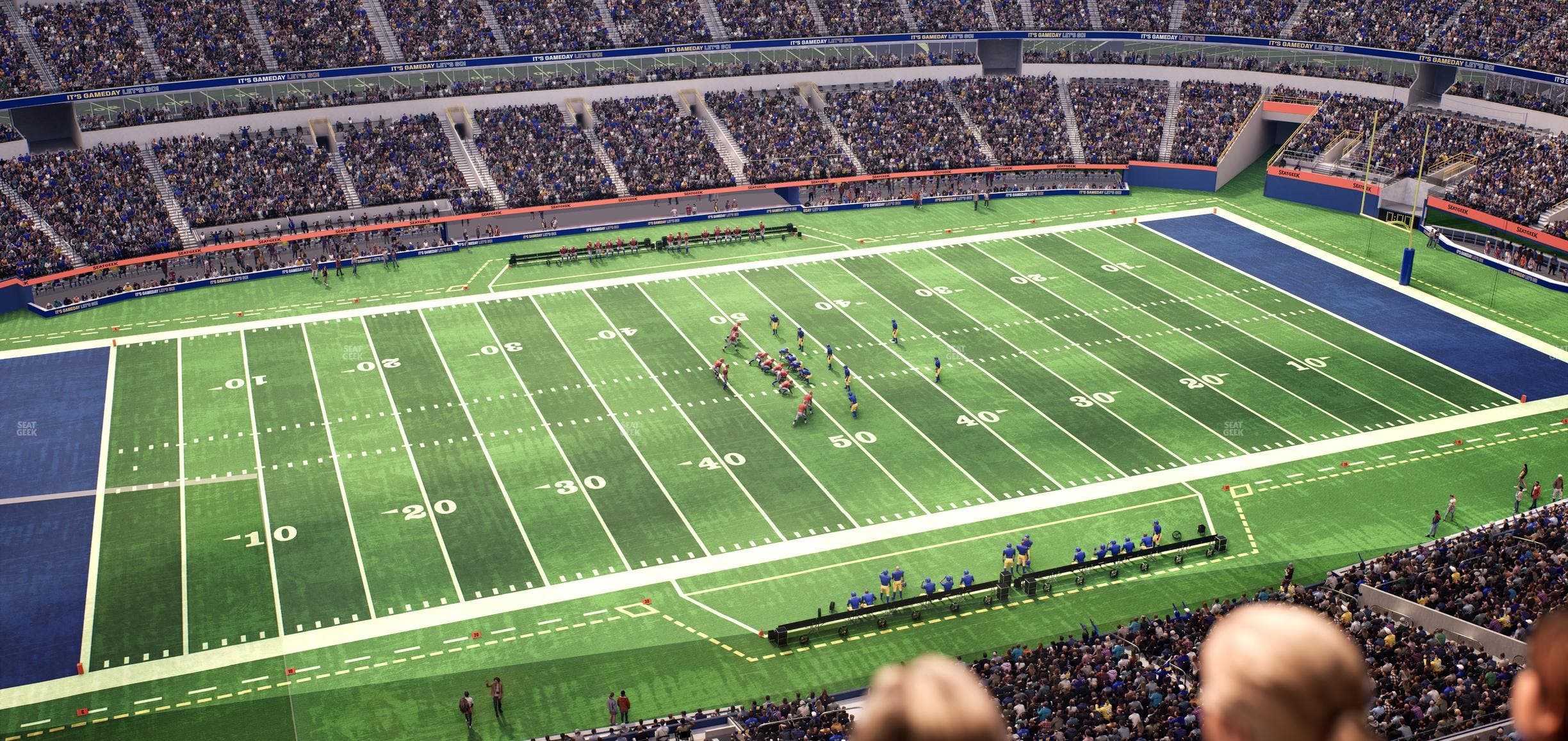 SoFi Stadium - Section Level 7 West Suite 4 Seat View