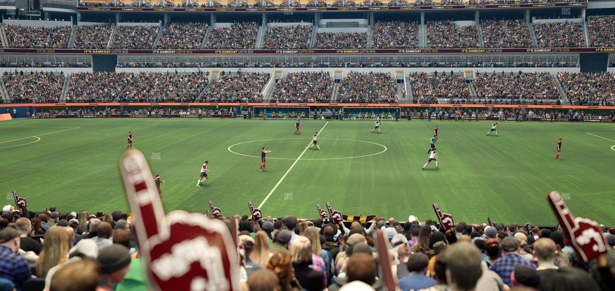 SoFi Stadium - Section Owners 132 Seat View