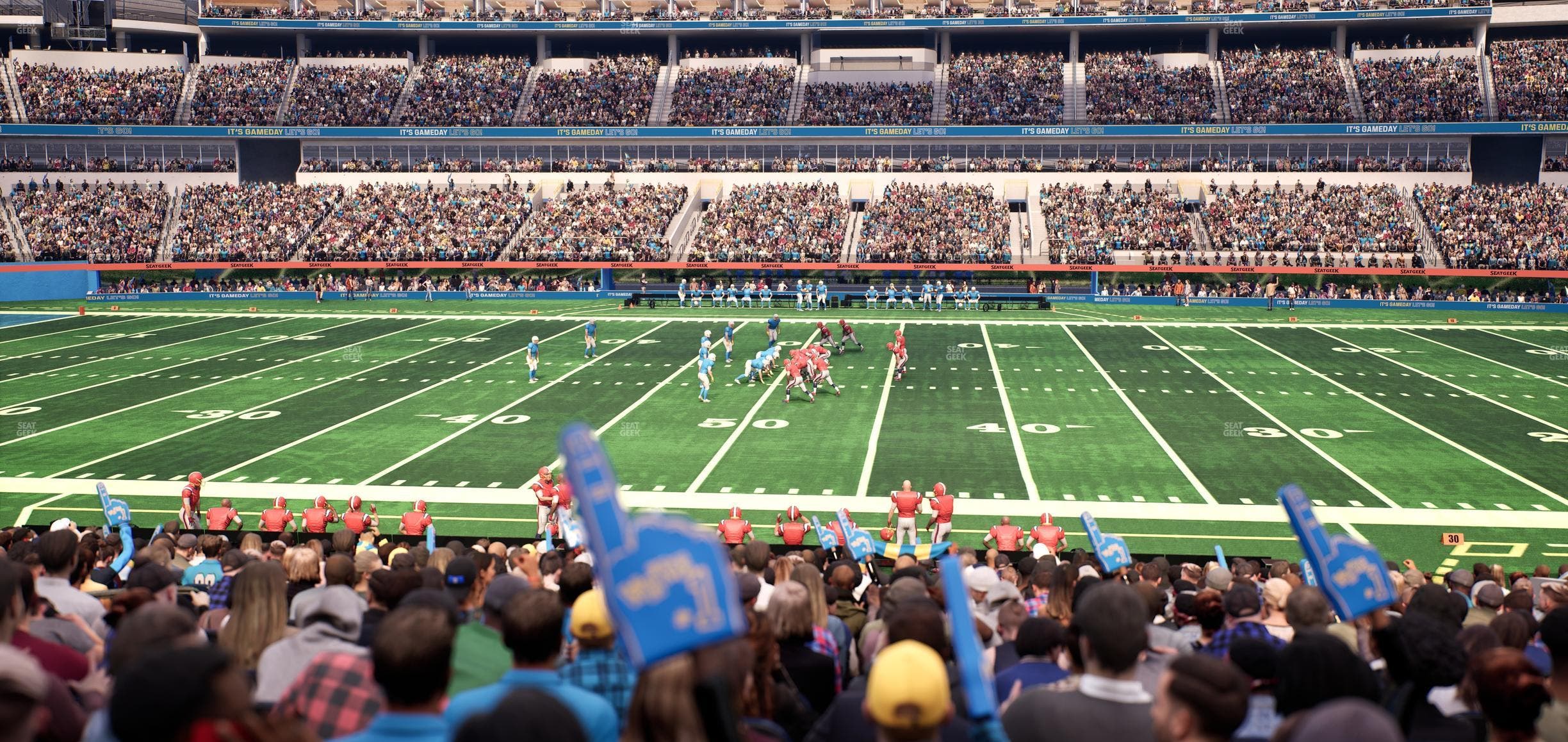SoFi Stadium - Section Owners 132 Seat View