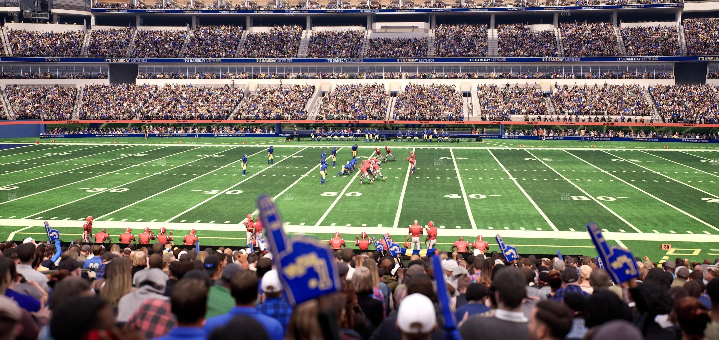 SoFi Stadium - Section Owners 132 Seat View