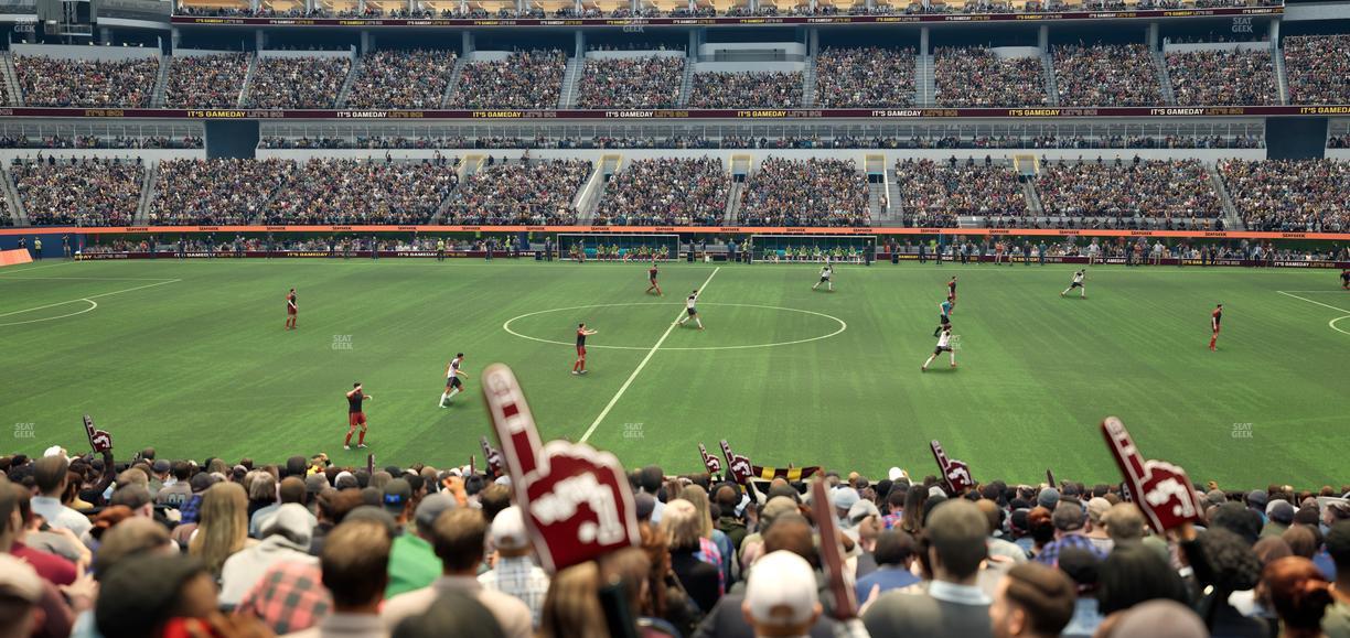 SoFi Stadium - Section Owners 132 Seat View