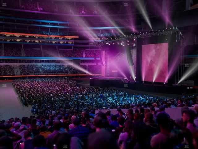 SoFi Stadium - Section Owners 132 Seat View