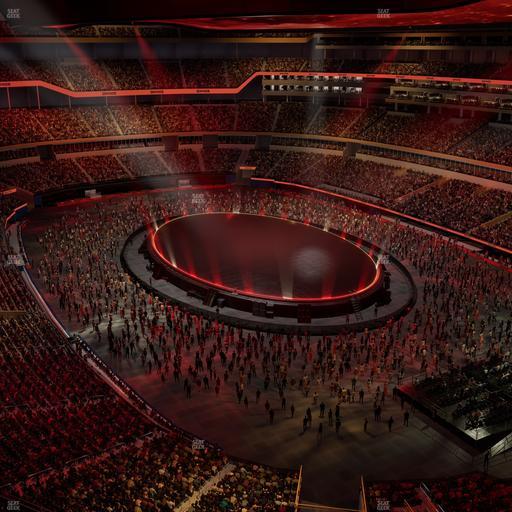 SoFi Stadium - Section Press Box Seat View