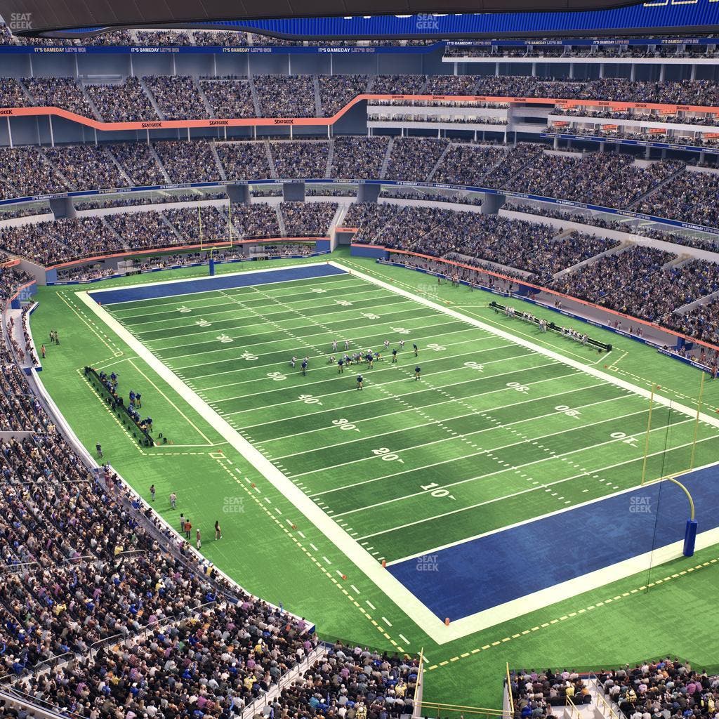 SoFi Stadium - Section Press Box Seat View