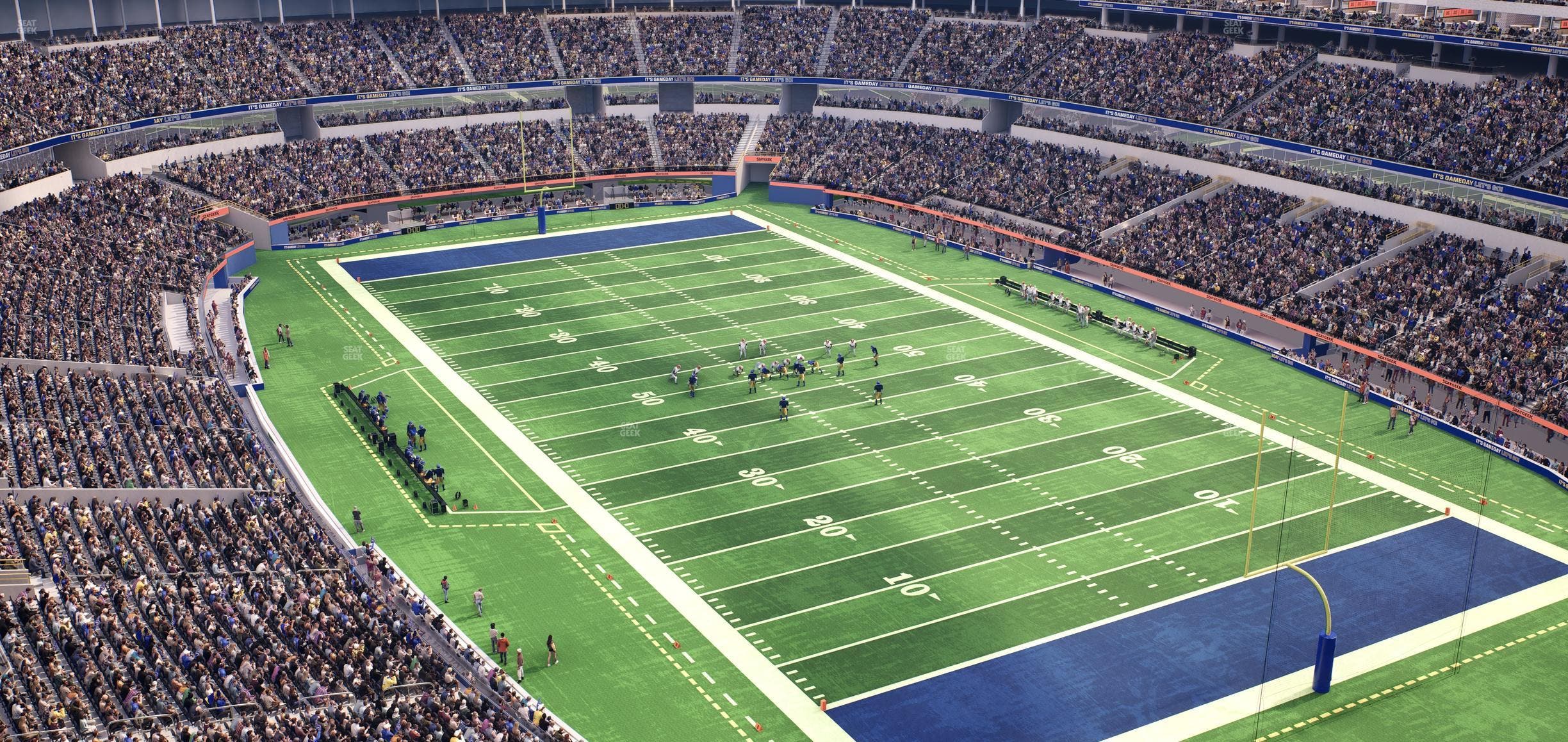 SoFi Stadium - Section Press Box Seat View