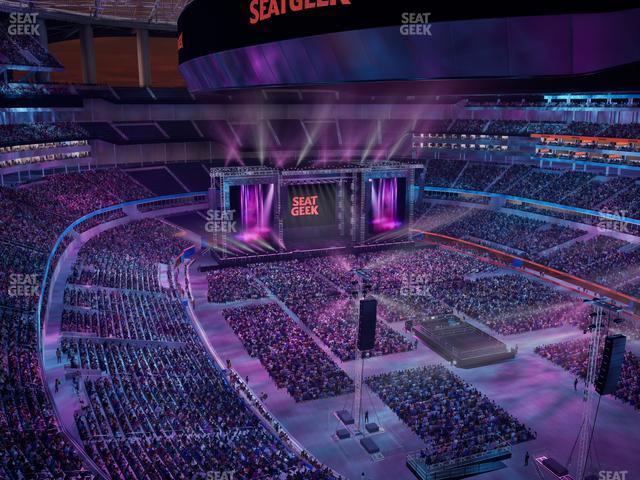 SoFi Stadium - Section Press Box Seat View SoFi Stadium - Section Press Box Seat View