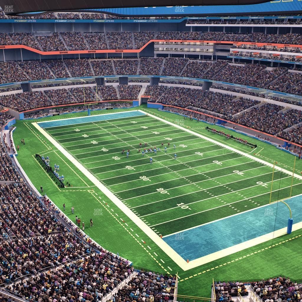 SoFi Stadium - Section Press Box Seat View
