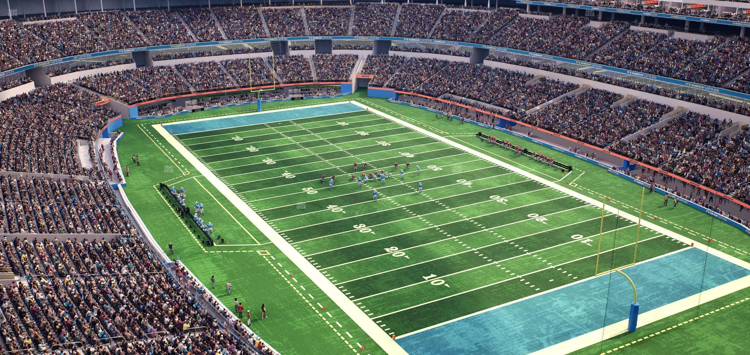 SoFi Stadium - Section Press Box Seat View