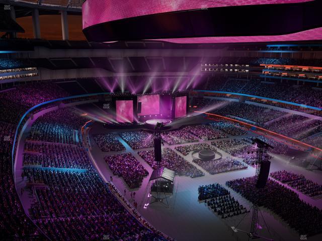 SoFi Stadium - Section Press Box Seat View SoFi Stadium - Section Press Box Seat View