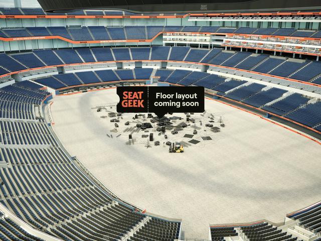 SoFi Stadium - Section Press Box Seat View