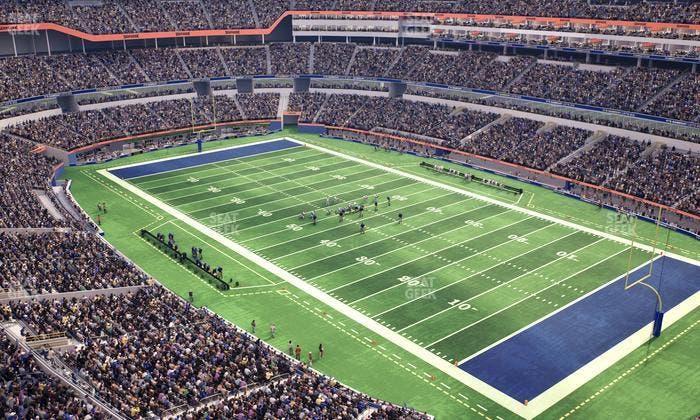 SoFi Stadium - Section Sofi Members Lounge Seat View