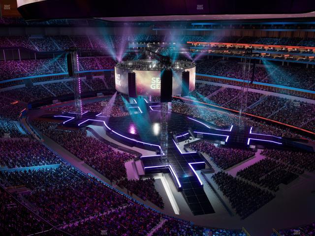 SoFi Stadium - Section Sofi Members Lounge Seat View