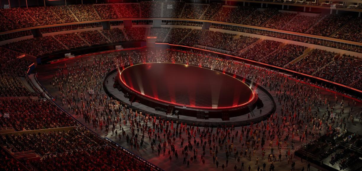 SoFi Stadium - Section Sofi Members Lounge Seat View