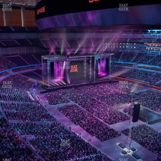 SoFi Stadium - Section Sofi Members Lounge Seat View