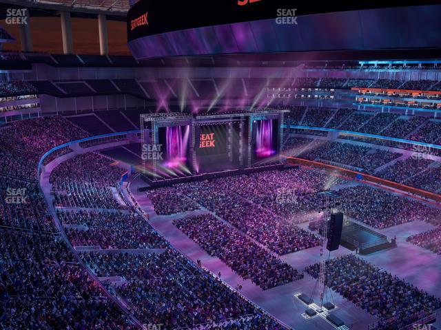 SoFi Stadium - Section Sofi Members Lounge Seat View SoFi Stadium - Section Sofi Members Lounge Seat View