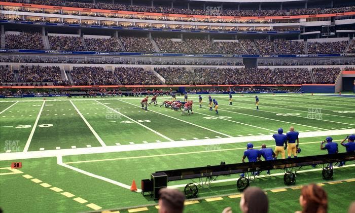 SoFi Stadium - Section Vip 110 Seat View