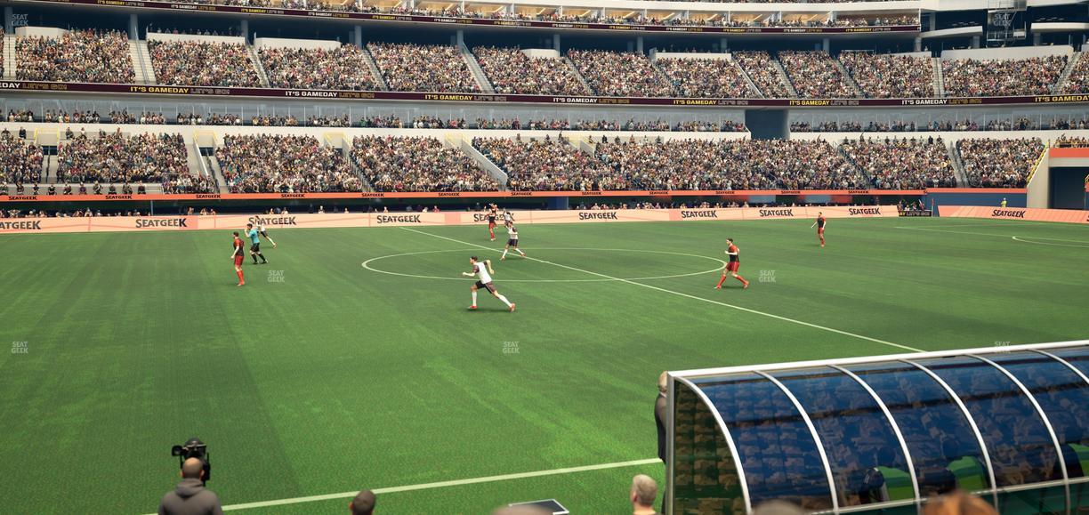 SoFi Stadium - Section Vip 110 Seat View