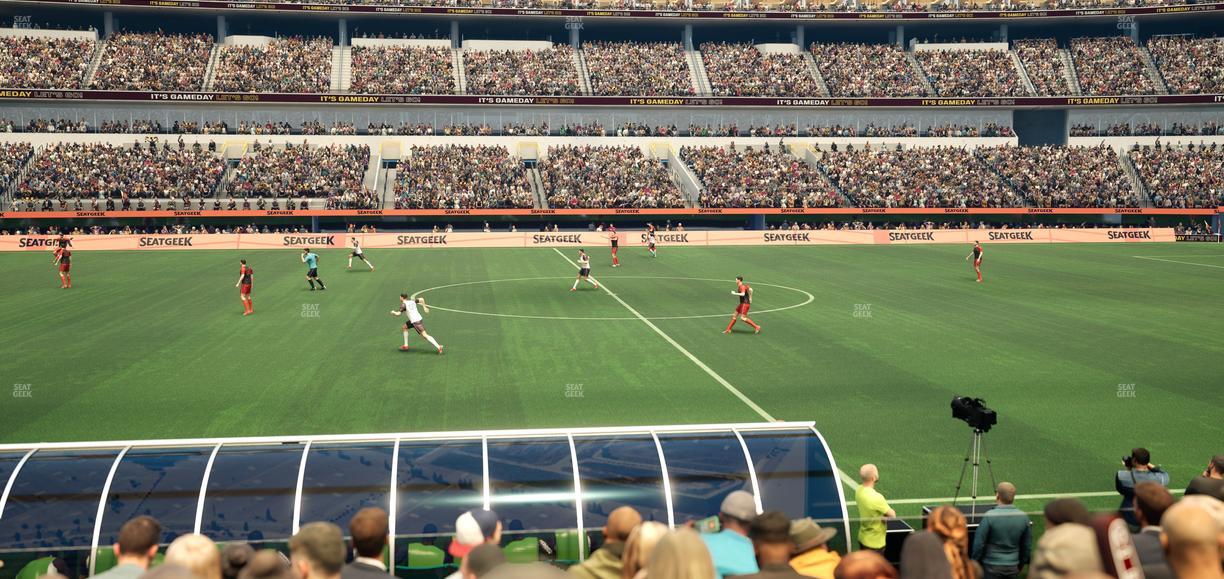 SoFi Stadium - Section Vip 111 Seat View