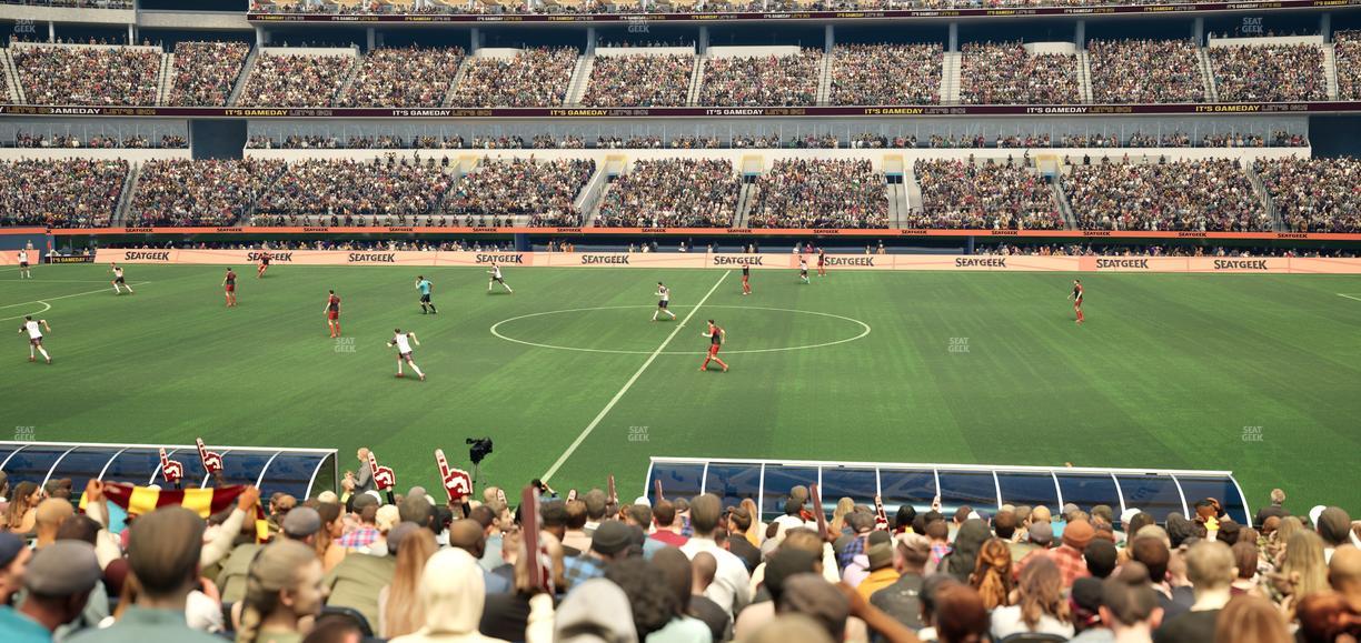 SoFi Stadium - Section Vip 112 Seat View