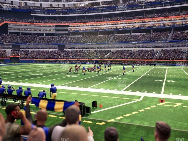 SoFi Stadium - Section Vip 113 Seat View